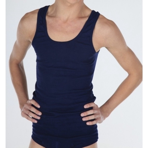 3x Navy Beeren heren hemd - maat L L -