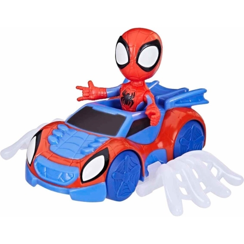 Hasbro Marvel Spidey and Friends Voertuig en Figuur Verschillende Uitvoeringen