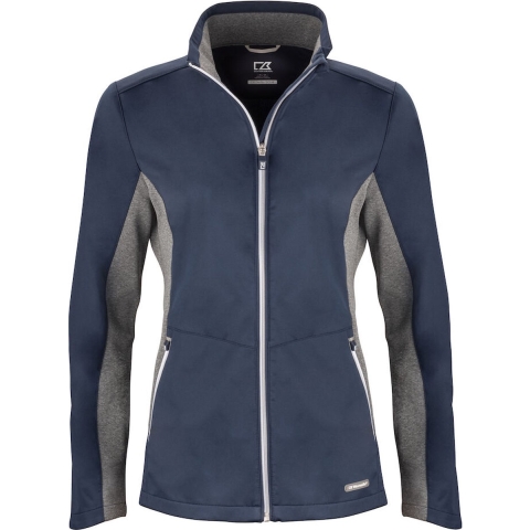 Cutter & Buck 351459 Navigate Softshell Jacket Ladies - Dark Navy - L