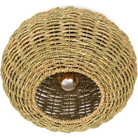 ETH Nina plafonniere 4 x E27 touw dia.50cm