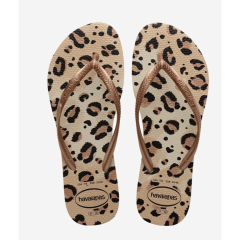 Havaianas Slippers - Slank Animals - Beige - Havaianas - 39/40 - Slippers