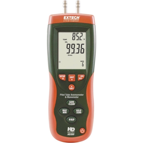 Extech HD350 Windmeter 1 tot 80 m/s