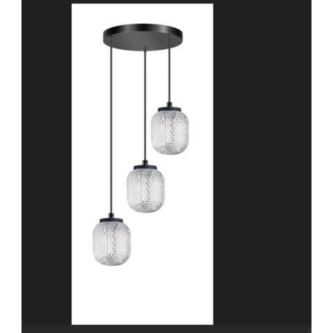 ETH Kristel Hanglamp round 3x G9