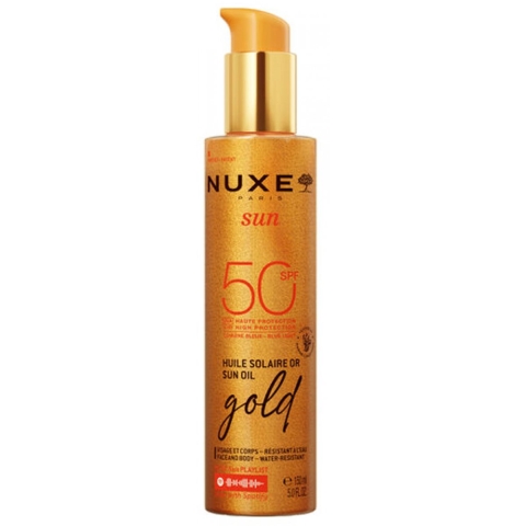 Nuxe Sun Zonneolie Gold SPF 50 | 150 ml
