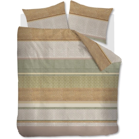At Home by BeddingHouse Rows dekbedovertrek - 200x200|220 - Multi