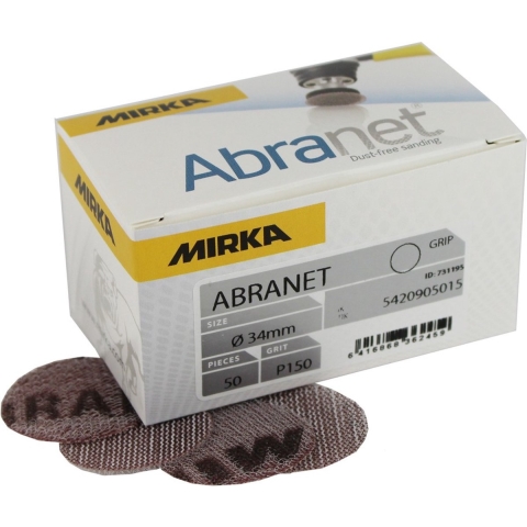 Mirka ABRANET 34mm Grip | P500 | 50/verpakking - 5420905051