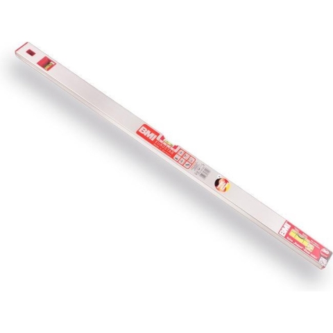 BMI Waterpas | 100 cm | aluminium zilver | ± 0,5mm/m | 1 stuk - 690100E 690100E