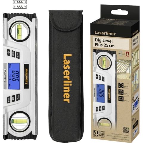 Laserliner DigiLevel Plus 25 081.249E Digitale waterpas