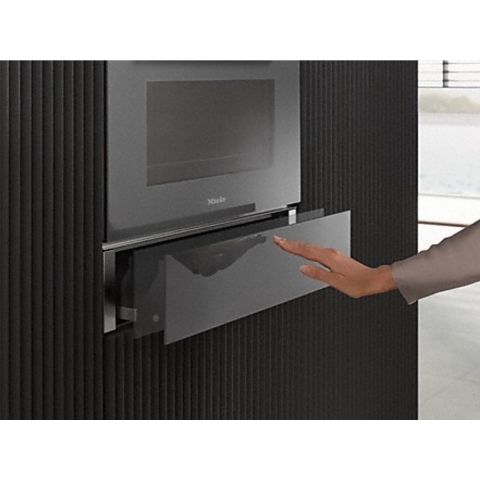 Miele ESW 7010 Obsidiaanzwart Greeploze Gourmet Warmhoudlade