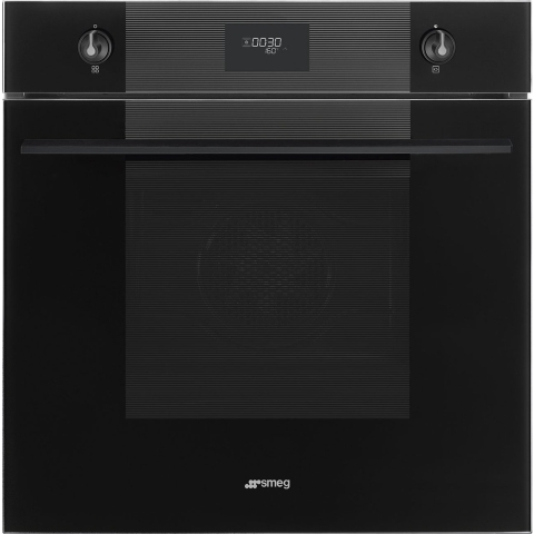 SMEG SF6101TB3 Linea Esthetisch Thermogeventileerde Inbouw Oven - 60 cm - Zwart