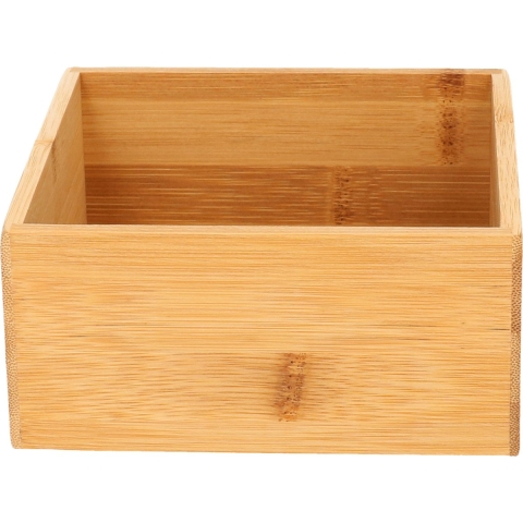 Lade bakjes/organize set - Tidy Smart - 4-delig - bamboe - opbergsysteem -