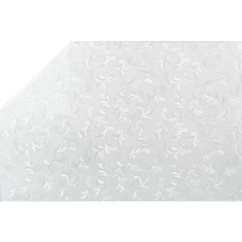 3x rollen raamfolie bloembladeren semi transparant 45 cm x 2 meter zelfklevend -