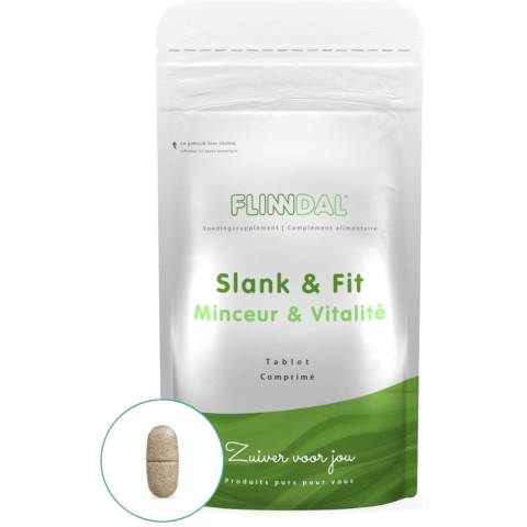 Slank&Fit 90 tabletten met herhaalgemak - 90 Tabletten - Flinndal