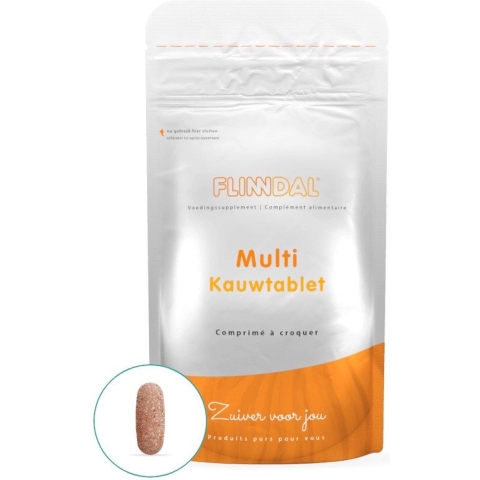 Multi Kauwtablet 90 kauwtabletten - 90 Kauwtabletten - Flinndal