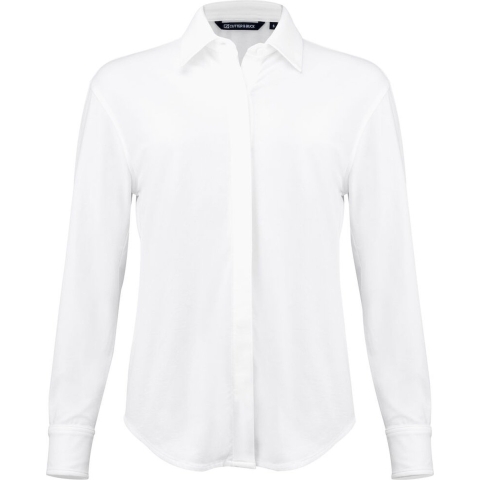 Cutter & Buck 352413 Hedley Stretch Shirt Dames - Wit - XXL