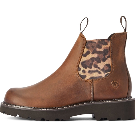 Ariat Dames Laarsjes Fatbaby® Chelsea Western Boot, distressed tan, Maat: 39