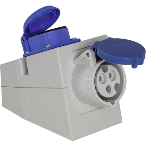 AS Schwabe 61449 CEE-wandcontactdoos 16 A 230 V 1 stuk(s)