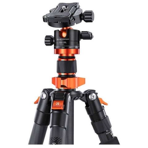 K&F Concept Statief D255C4+BH-28L - Carbon
