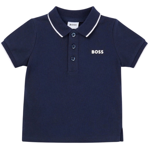 BOSS Polo - Navy - BOSS - 18 mnd - Polo