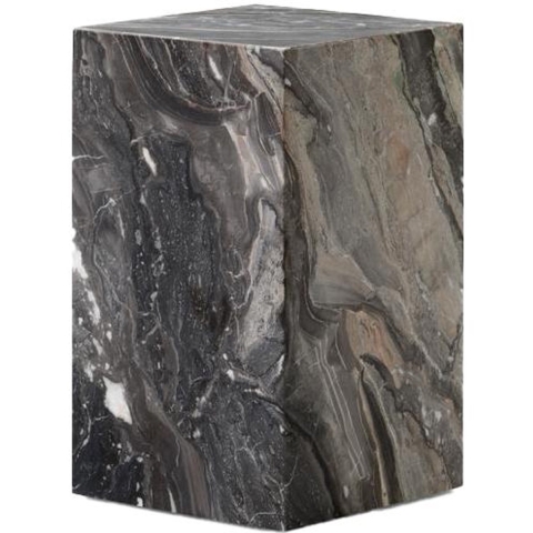 Audo Copenhagen Plinth Tall Bijzettafel 30x30 Grey Galaxy