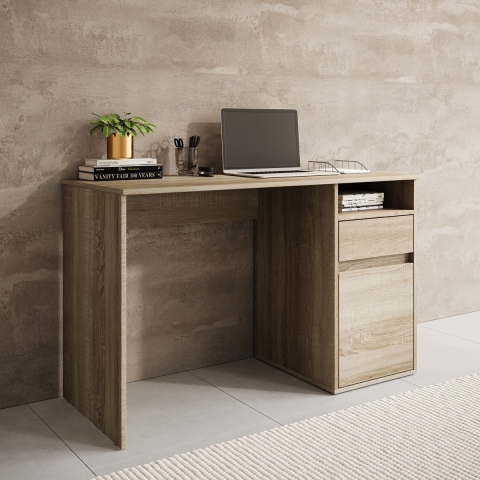 Meubella Bureau Babot - Eiken 1 - 120 cm