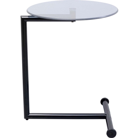 Kare Bijzettafel Easy Living Black Ø46cm