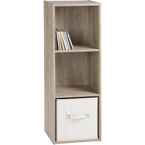 Calicosy - Opbergkast met 3 compartimenten COMPO - Houtlook