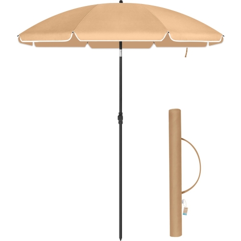 ACAZA Stokparasol Taupe