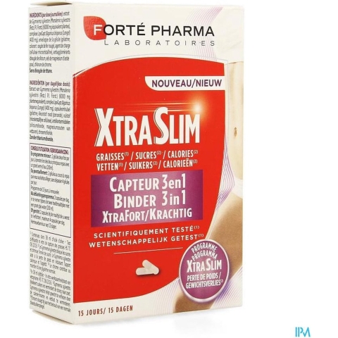 Forté Pharma XtraSlim Binder 3 in 1 | 60 capsules