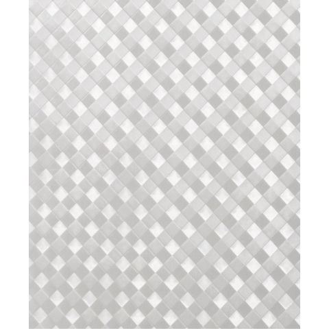 3x Stuks raamfolie gevlochten semi transparant 45 cm x 2 meter statisch -
