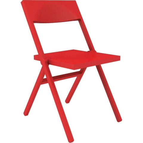 Alessi Piana Klapstoel Rood
