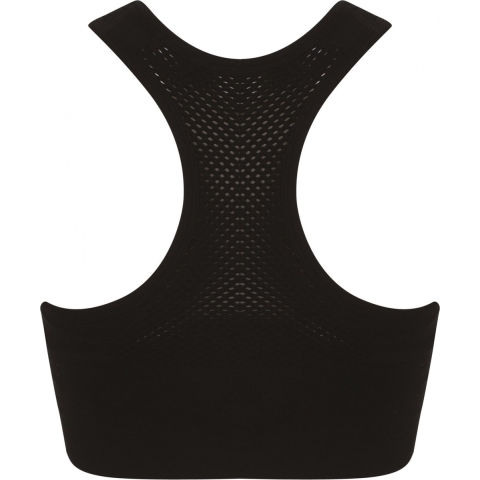 Tombo TL696 Ladies´ Seamless Crop Top - Black - XS