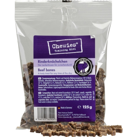 12x Chewies Goodies Hondensnacks Mini Rund 125 gr