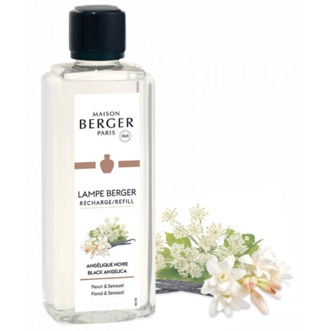 Maison Berger Navulling - voor geurbrander - Black Angelica - 1 Liter