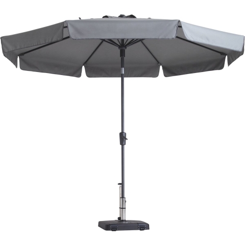 Stokparasol Flores dia. 300 cm light grey zonwering - Madison