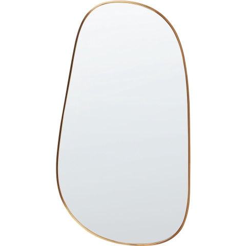 Beliani - VERNAIS - Wandspiegel - Goud - 57 x 110 cm - Metaal