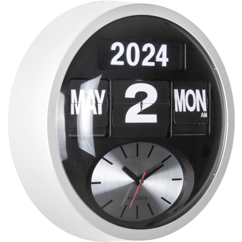 Karlsson - Wall Clock Round Flip