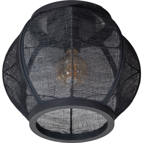 ETH Fabric Plafonniere black 30cm