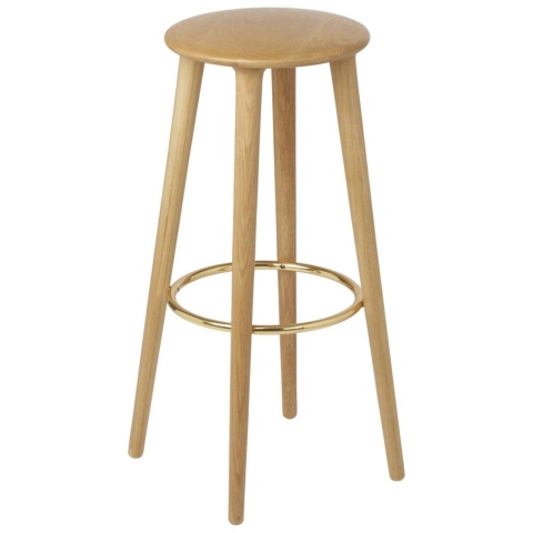 Umage The Socialite Bar Barkruk H78 Naturel Eiken