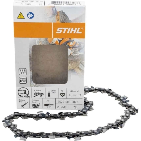 Stihl Accessoires Zaagketting | 1/4" P Picco Micro 3 (PM3), 1,1 mm, 35cm - 36700000072