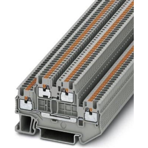 Phoenix Contact 3208511 Klem 2-etages 3.5 mm Snelaansluiting Grijs 50 stuk(s)