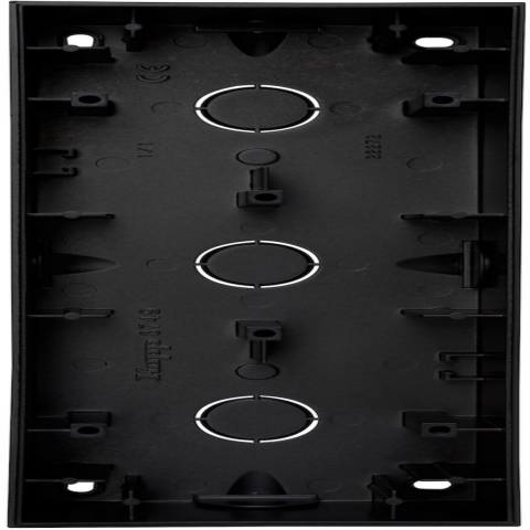 Kopp HK07 PURE mat zwart 3 voudig opbouwdoos - 4624820