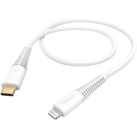 Hama Oplaadkabel USB-C - Lightning 1,5 M Wit