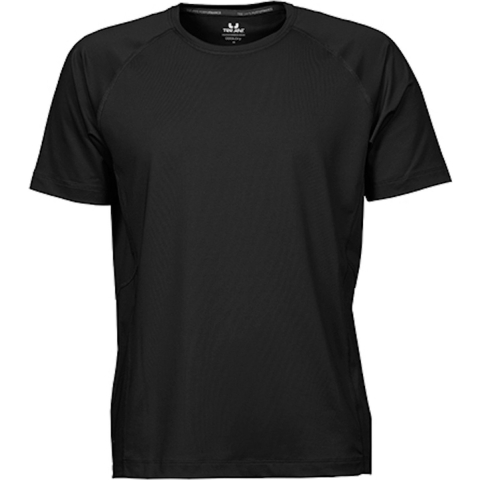 Tee Jays TJ7020N Men´s CoolDry Tee - Black - L