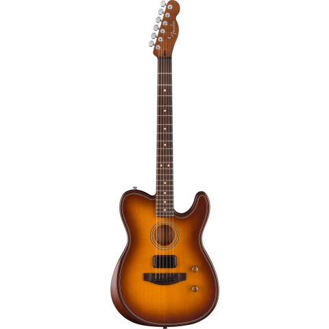 Fender Acoustasonic Standard Telecaster, Honey Burst RW