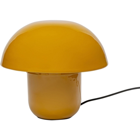 Kare Tafellamp Mushroom Yellow 27cm