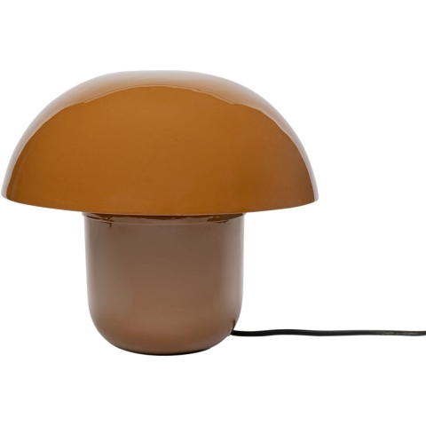 Kare Tafellamp Mushroom Brown 27cm