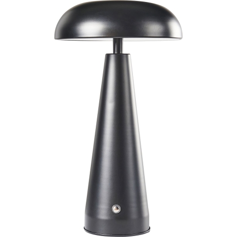 Beliani - BOCONO - Draadloze LED tafellamp - Zwart - IJzer