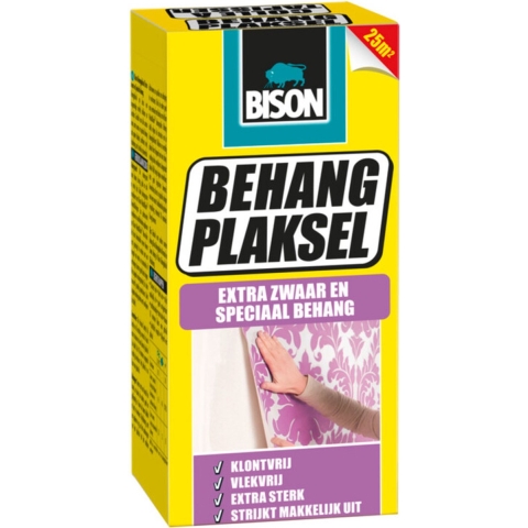 18x Bison Behangplaksel Extra Zwaar&Speciaal Behang Pak 200 gr