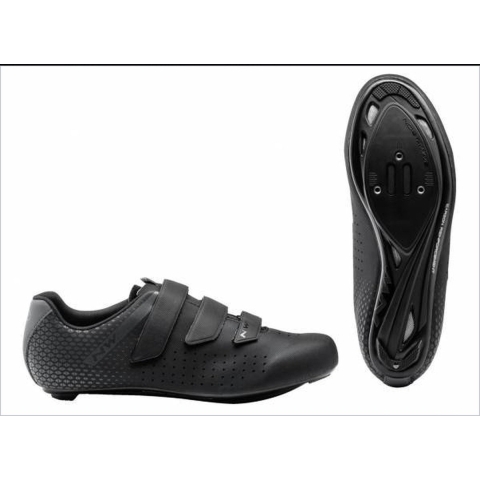 Northwave Core 2 wielrenschoenen zwart/grijs, 40